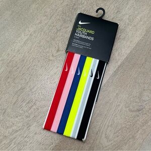 NIKE Jacquard Youth Hairbands - Multi Color (6 Pack)